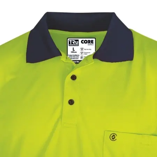 Picture of Tru Workwear, L/S Two Tone Polo